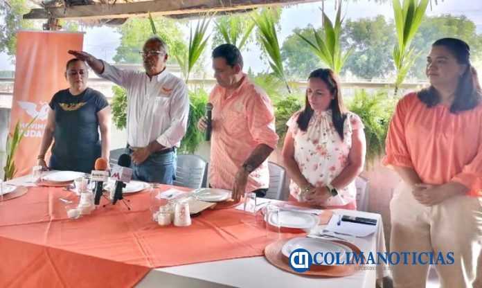 Roberto Verduzco toma protesta como coordinador municipal de la MC