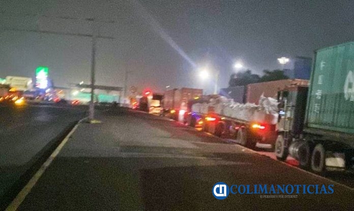 congestion vial en manzanillo