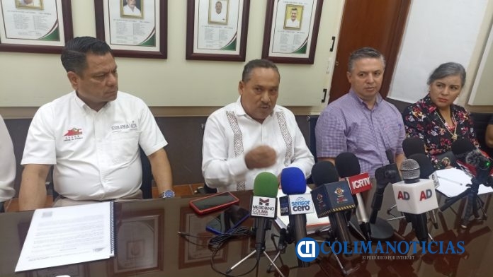 sindicato gobierno en rueda de prensa