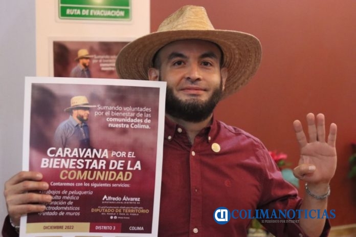 Diputado Alfredo Álvarez pone en marcha Caravanas por el Bienestar