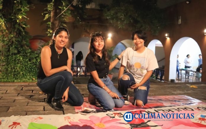 Finaliza taller de pintura monumental “No queremos esto”