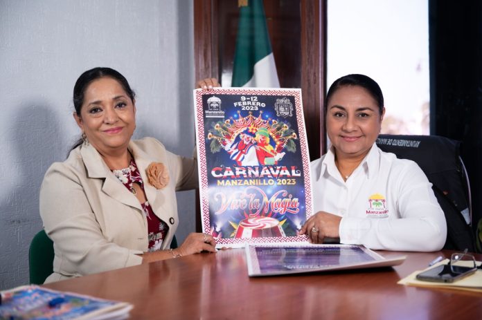 Griselda Martínez invita a la población a participar en el Carnaval Manzanillo 20230