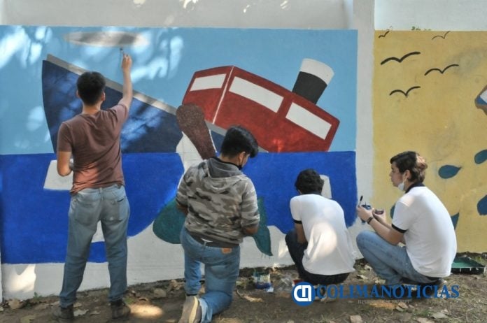 Mediante el arte, concientizan a estudiantes universitarios sobre el cuidado del agua