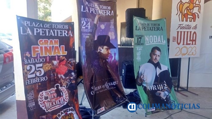 Nodal, Julión Álvarez, Luis R. Enríquez y Pancho Barraza en las Fiestas de la Villa