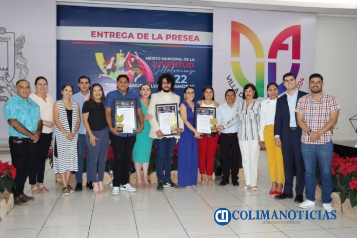 Premian a ganadores del Mérito Municipal a la Juventud Villalvarense