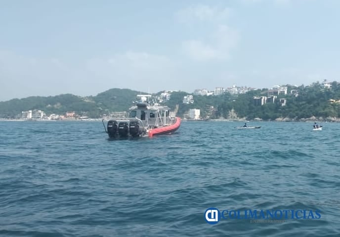 SEMAR inició 'Operación en la mar' en los principales destinos turísticos de Manzanillo