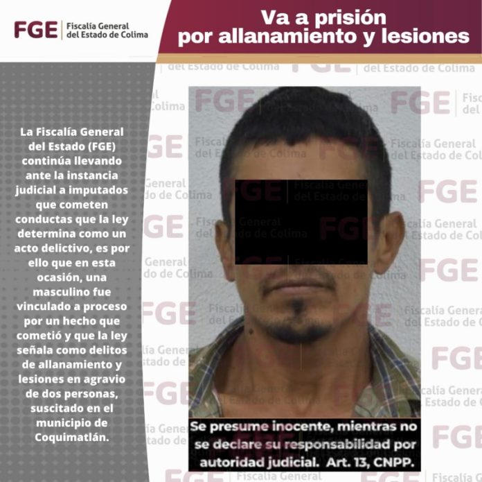 VINCULADO ALLANAMIENTO Y LESIONES