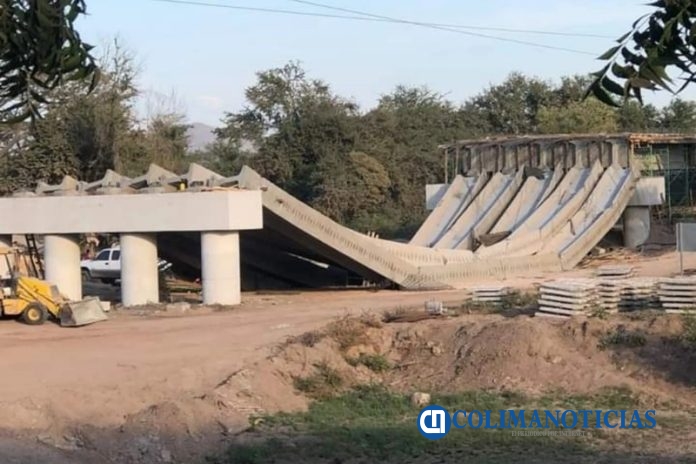 colapso de puente El Quelite en Sinaloa