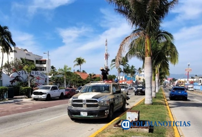 policía municipal Manzanillo