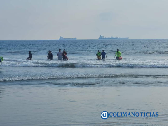 rescate en playa