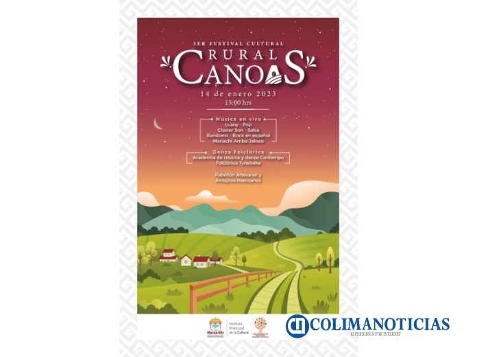 Ayuntamiento de Manzanillo hará El Tercer Festival Rural 'Canoas'