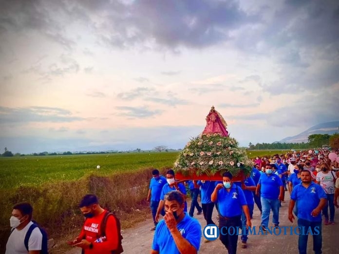 Con la procesión de Valenzuela, inician los festejos en honor a la Virgen de la Candelaria