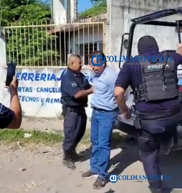 Detienen y consignarán al regidor Sergio Anguiano en Tecomán