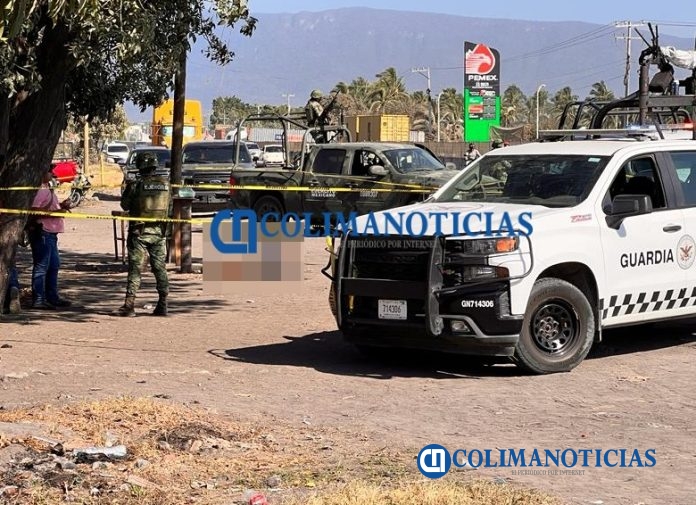 Ejecutan a un hombre en Tecomán