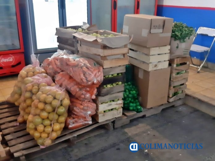 Leche y dotaciones alimentarias, entrega DIF Cuauhtémoc.