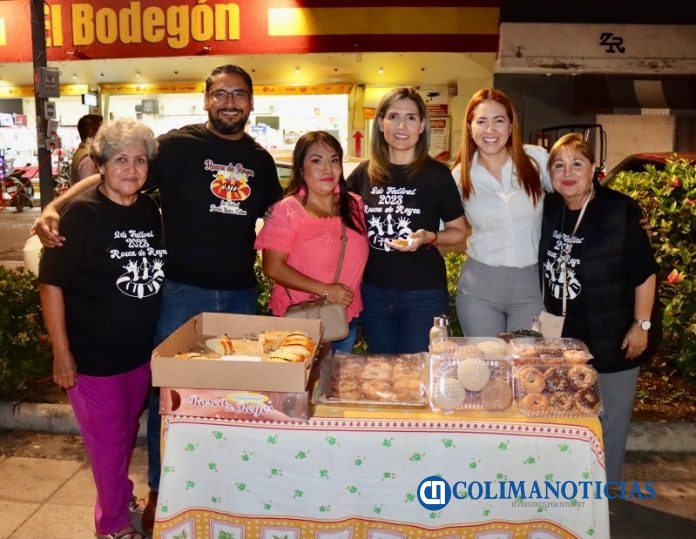 Margarita inaugura 2do Festival de la Rosca de Reyes en Colima