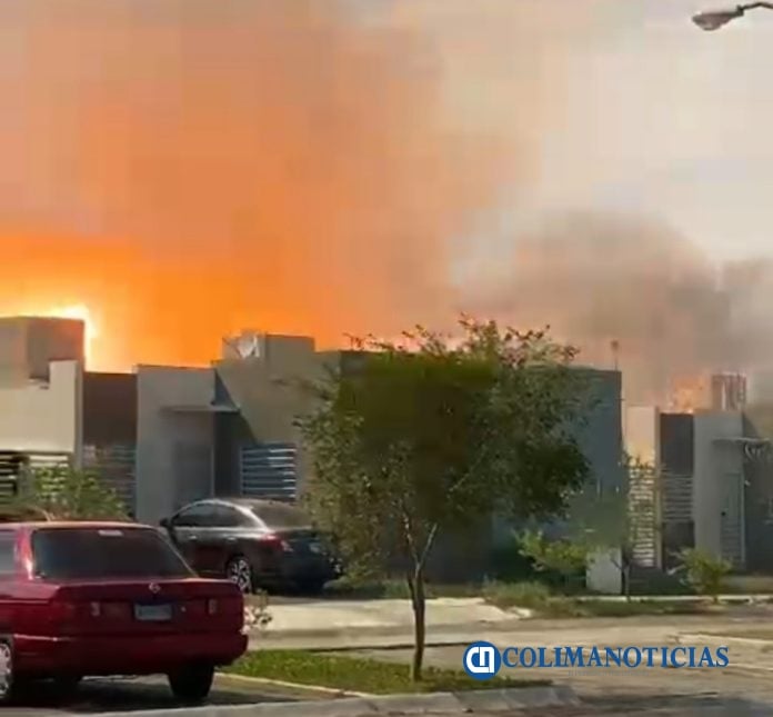 Piromaniaco, presunto responsable de provocar incendios en predios de Villa de Álvarez