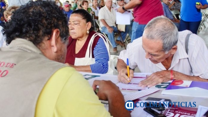 Banco del Bienestar de la pensión de adulto mayor
