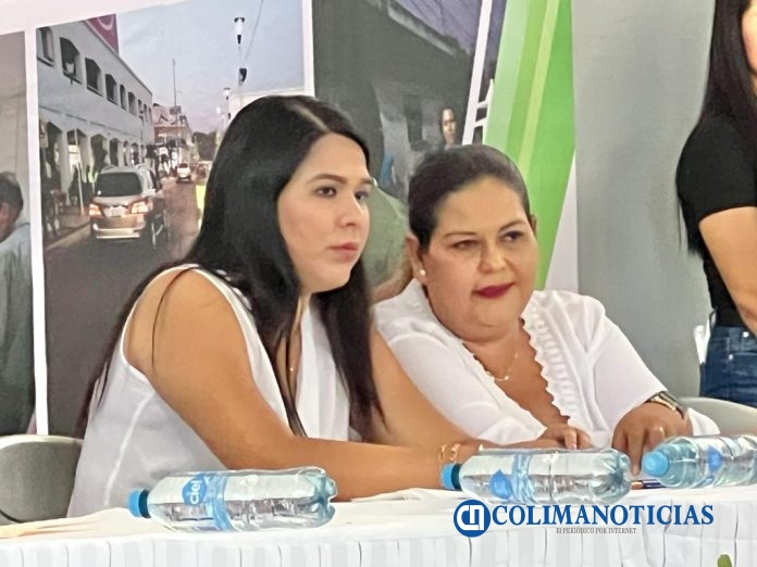 Diana Zepeda en informe sindical