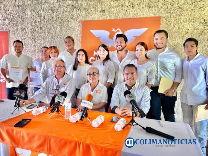 Entregan nombramientos a integrantes del comité municipal del MC en Tecomán