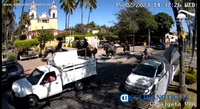 Instalan cámara para ver en vivo cabalgatas de Villa de Álvarez