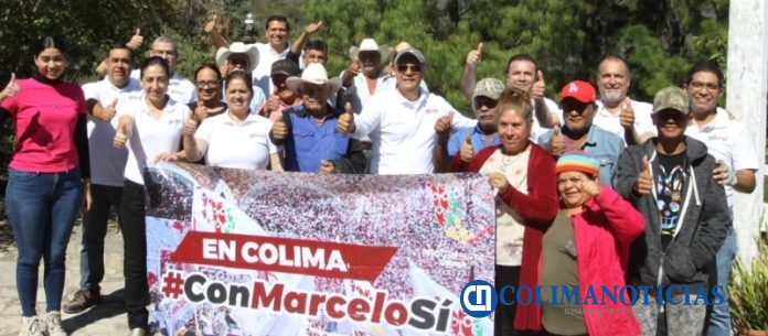 Líderes sociales de las comunidades de Cerro Grande se integran a movimiento progresista en apoyo a Marcelo Ebrard