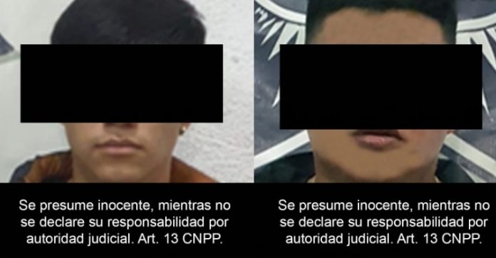 Policías Municipales de la Villa persiguen y detienen a dos por robo de autopartes