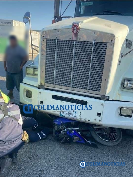 Tráiler arrolla a motociclistas en el tramo carretero Puerto-Jalipa