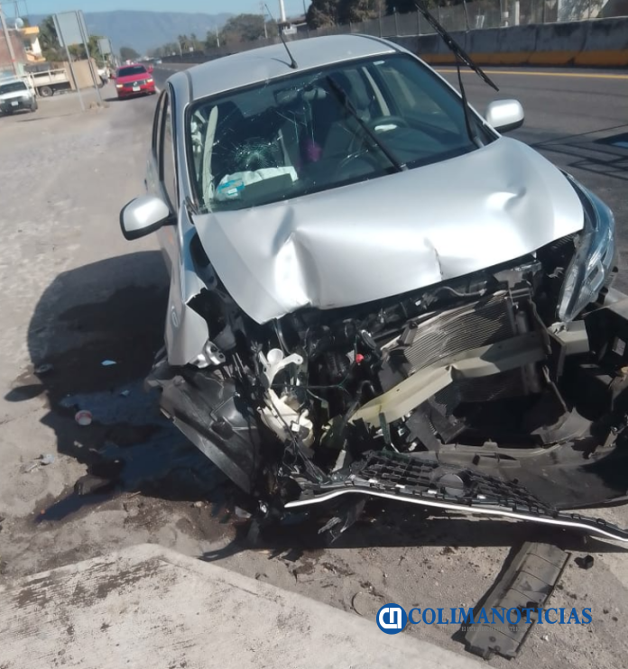 accidente contra muro