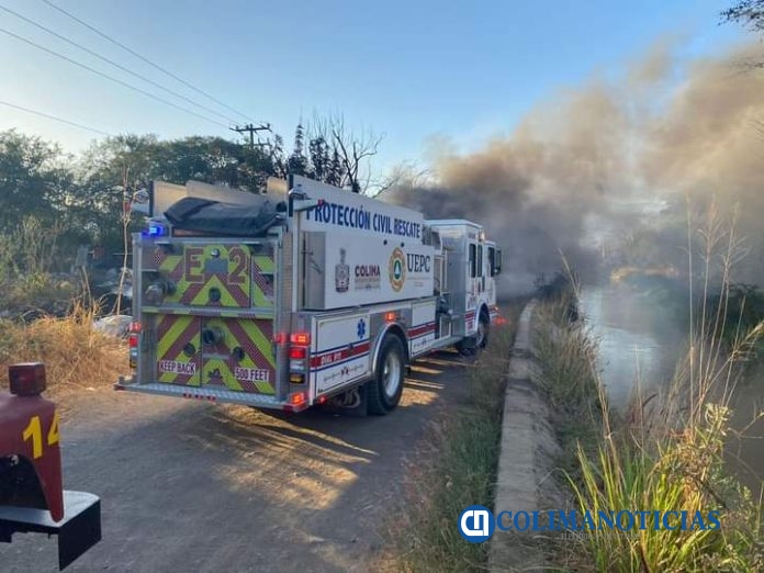 incendio en planta de reciclaje