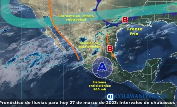 Colima inicia la semana con temperaturas superiores a 40°C y sin probabilidad de lluvias