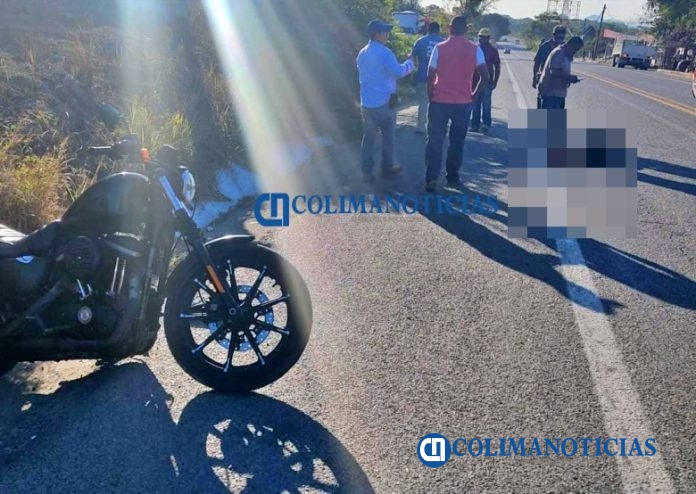 Motociclista resulta lesionado al atropellar a un canino en El Naranjo