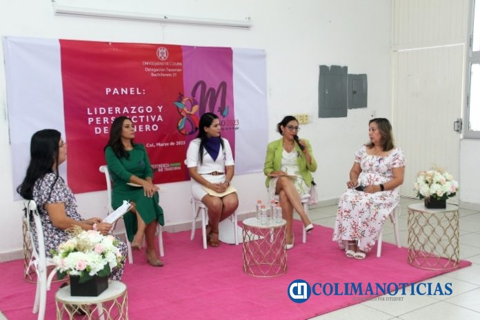 Realiza panel de mujeres destacadas, en el Bachillerato 21 de Tecomán_a