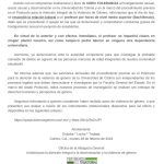 Rescinde la UdeC relación laboral con un maestro acusado de hostigamiento sexual contra de estudiantes