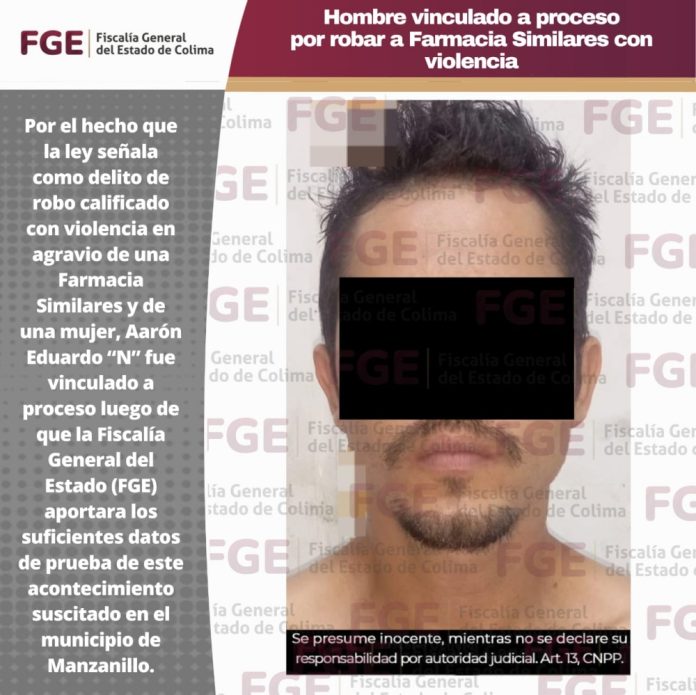 VINCULADO ROBO FARMACIA