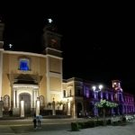 catedral centro de colima noche