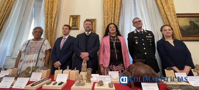 piezas arqueológicas recuperadas Italia