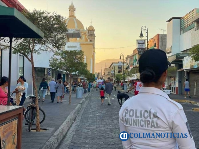 policia municipal en colima centro