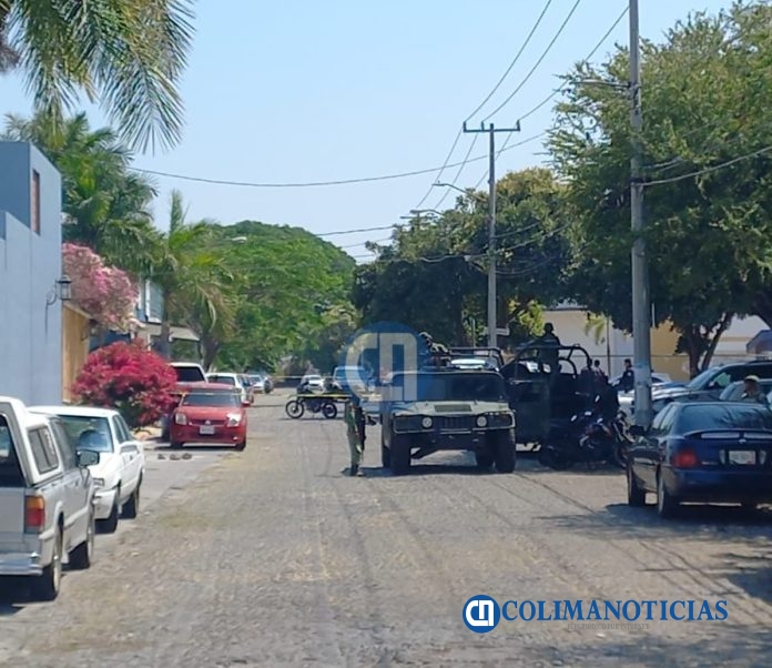 A balazos matan a un hombre en la colonia Girasoles de Colima