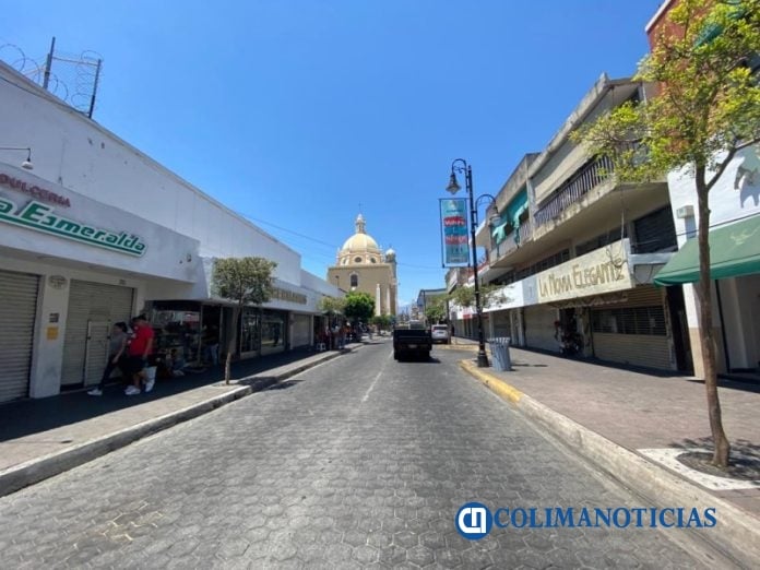 Centro de Colima vacío 3