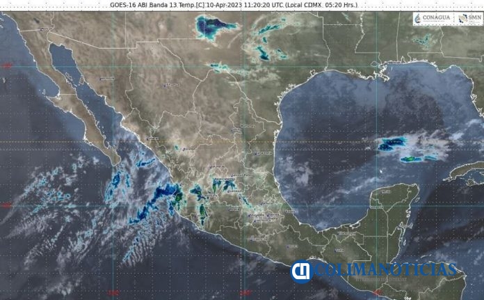 Colima se mantiene hoy con temperaturas entre 35 y 40°C