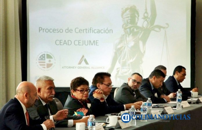 Participa el Fiscal Bryant García en reunión de Fiscales de México-EU