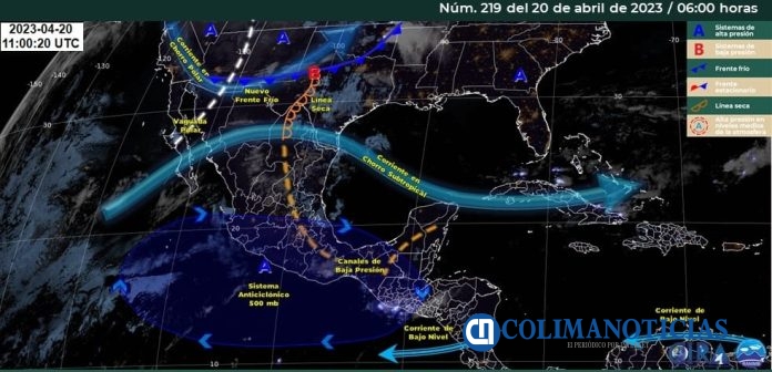 Protección Civil Estatal Colima alerta por temperaturas de 40 a 45°C, hoy