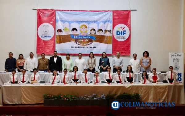 Sesiona Cabildo Infantil de Colima sobre derechos de la niñez 3