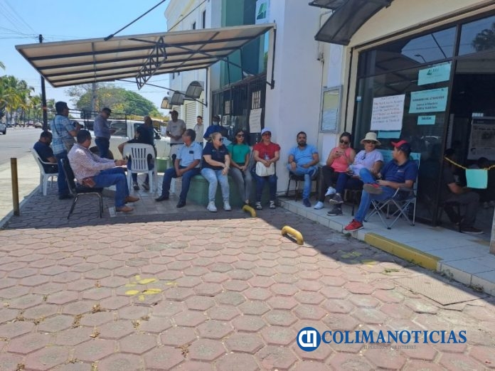 Trabajadores del RAN Colima se manifiestan por revisión de sus Condiciones Generales de Trabajo