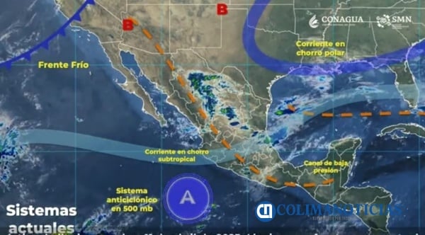 clima colima pronostico