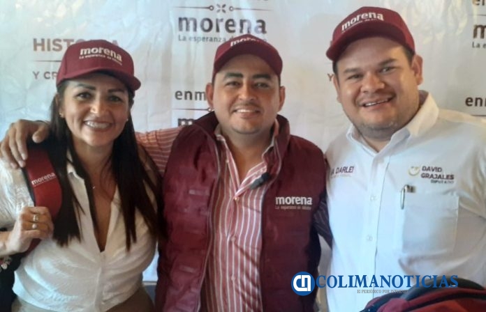 glenda ochoa, Julio León y david grajales
