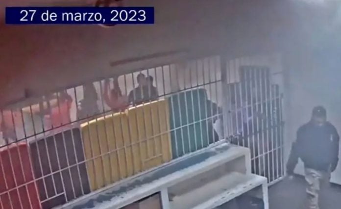 incendio en estación migratoria en Cd. Juárez