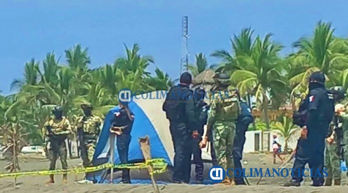 restos humanos en playa de cuyutlán - Marina