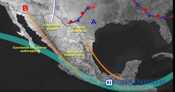 Colima inicia la semana con alta temperatura y probable lluvia aislada